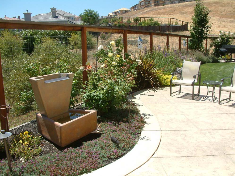 Water Feature in the Patio