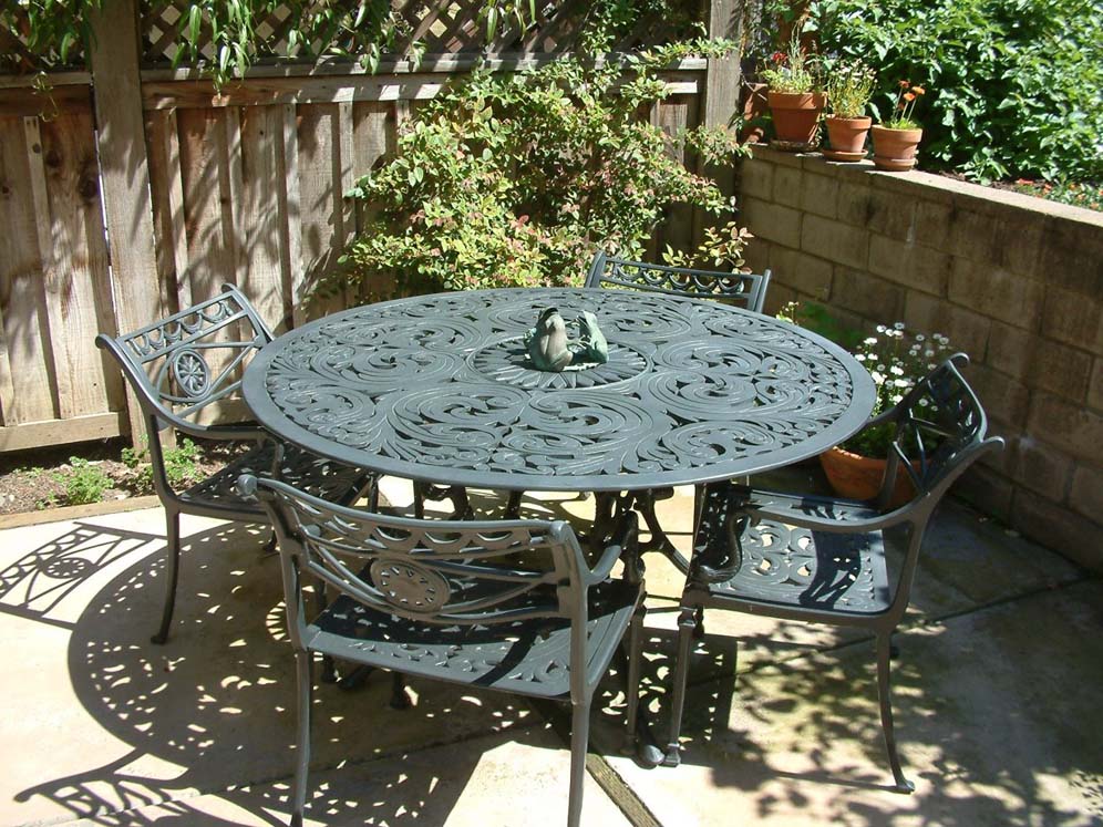 Ornate Patio Furniture