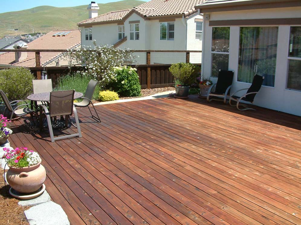 Beautiful Red Deck