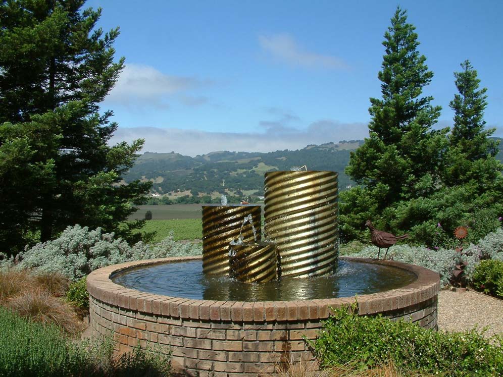 Coiled Water Features